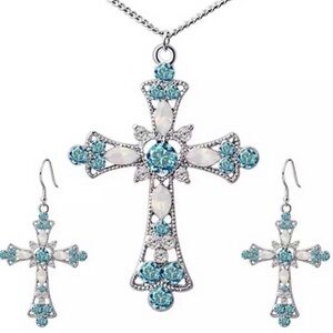 Cross Necklace Set